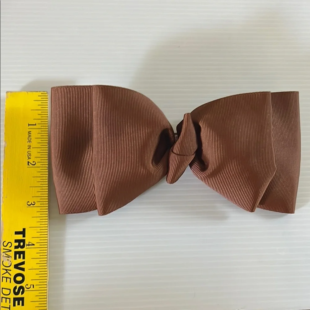 Vintage Brown Hair Bow